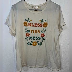 Bless this mess t shirt